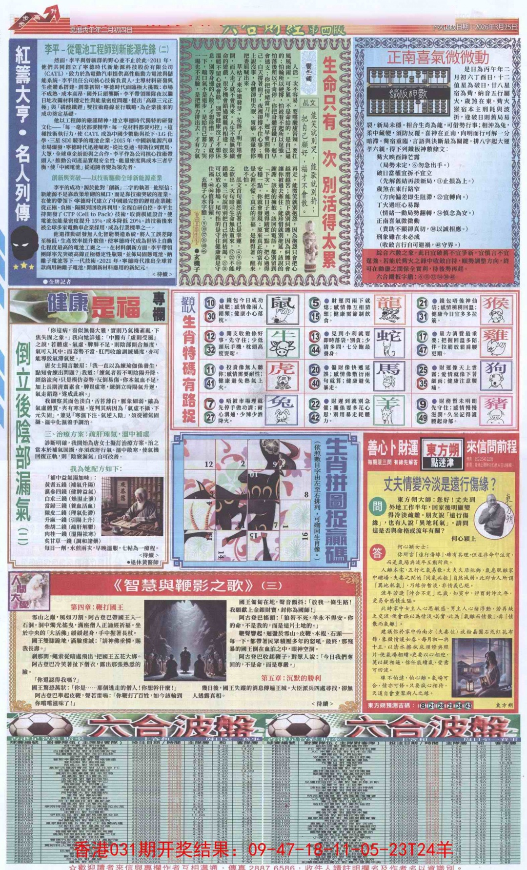 032期六合财经B加大版[图]